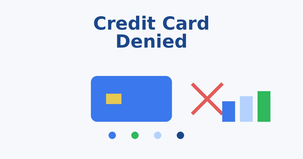 Why Your Credit Card Application Was Denied (7 Common Reasons + How to Fix It) Why Your Credit Card Application Was Denied (7 Common Reasons + How to Fix It)